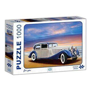 Ca Games Klasik Araba Puzzle 1000 Parça - 1