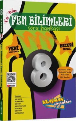 Klasman Yayınları 8. Sınıf Fen Bilimleri Soru Bankası - 1
