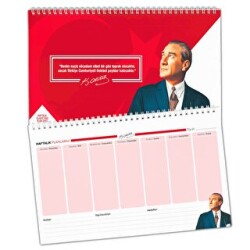 Klavye Önü Planlayıcı - Mustafa Kemal - Mor Kelebek