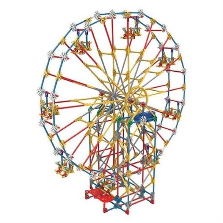 K'NEX 3-In-1 Classic Amusement Park Set Motorlu 