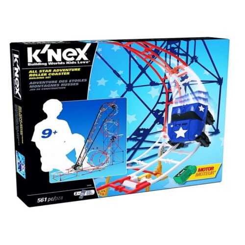K'NEX All Star Adventure Roller Coaster Set Motorlu 