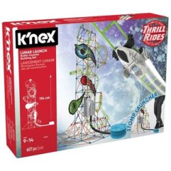 K`Nex Lunar Launch Roller Coaster Set 51425 Motorlu - K`nex