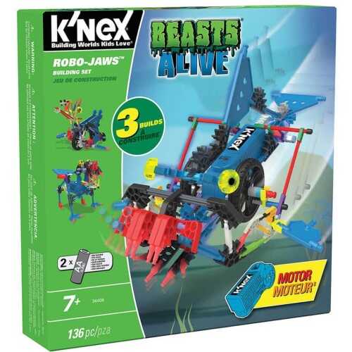 K'NEX Robo-Jaws Yapım Seti Motorlu 