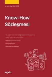 Know-How Sözleşmesi - Seçkin Yayıncılık
