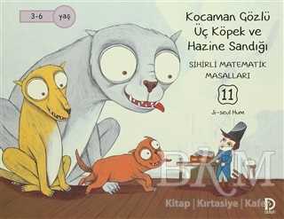 Kocaman Gözlü Üç Köpek ve Hazine Sandığı - Düşün Yayınları