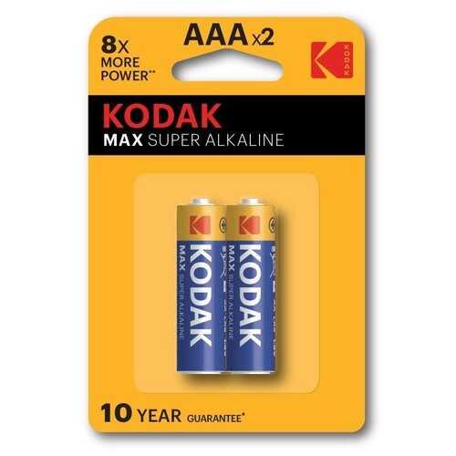 Kodak 2 Adet Max Super Alkalin İnce Pil