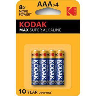 Kodak Max Alkalin İnce Pil 4 Adet - 1