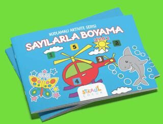 Kodlamalı Aktivite Serisi - Sayılarla Boyama Kitabı - Seviye 2 - 1