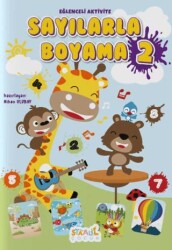 Kodlamalı Eğlenceli Aktivite - Sayılarla Boyama Kitabı 2 - Staau Çocuk