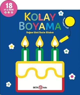 Kolay Boyama - Doğum Günü Resim Kitabım