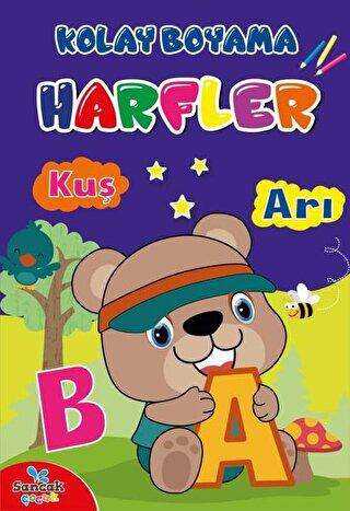 Kolay Boyama - Harfler - Sancak Çocuk