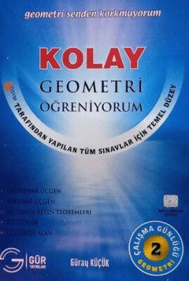 Gür Yayınları Kolay Geometri Öğreniyorum 2 - 1