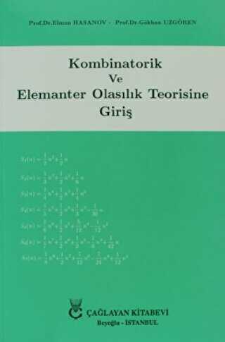Kombinatorik ve Elemanter Olasılık Teorisine Giriş - Çağlayan Kitabevi