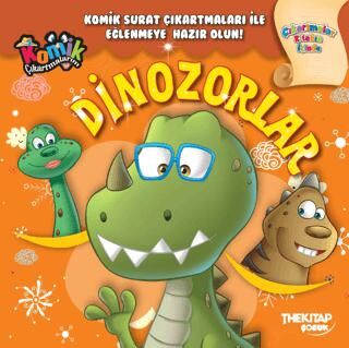 Komik Çıkartmalarım - Dinozorlar - 1