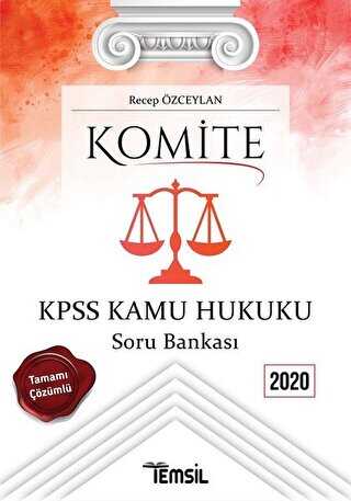 Temsil Kitap Komite Kpss Kamu Hukuku Soru Bankası 2020 - Temsil Kitap
