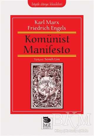 Komünist Manifesto - İmge Kitabevi Yayınları