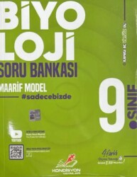 Kondisyon Yayınları 9. Sınıf Biyoloji Virtüöz Serisi Soru Bankası - Kondisyon Yayınları