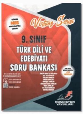 Kondisyon Yayınları 9. Sınıf Türk Edebiyatı Virtüöz Serisi Soru Bankası - 1