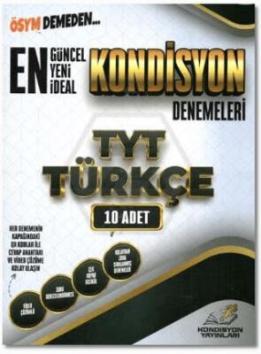 Kondisyon Yayınları TYT Türkçe 10 Lu Deneme - 1