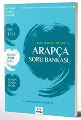 Konu ve Dil Bilgisi Temelli Arapça Soru Bankası kapağı