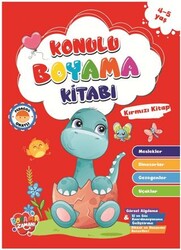 Konulu Boyama Serisi-Yeşil Kitap 4-5 Yaş - Boyama Zamanı