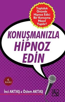 Konuşmanızla Hipnoz Edin kapağı