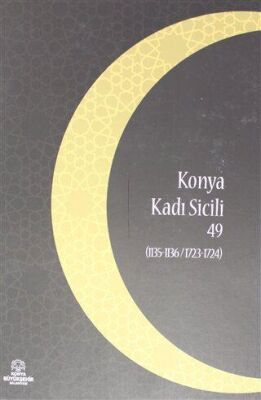 Konya Kadı Sicili 49 - 1