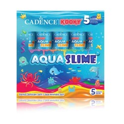 Kooky Aquaslıme Deniz Canlıları Seti 5X90Ml - MiArt