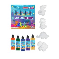 Kooky Aquaslıme Dinazor Dünyası Seti 5X90Ml - 2
