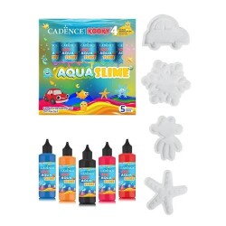 Kooky Aquaslıme Kendin Yap Karma Set 5X90Ml - 2