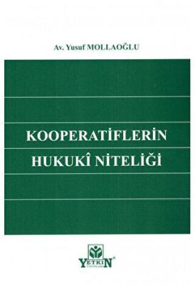 Kooperatiflerin Hukuki Niteliği - 1