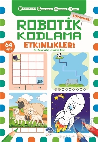 Koparmalı Robotik Kodlama Etkinlikleri - 2 - Martı Çocuk Yayınları