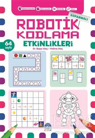 Koparmalı Robotik Kodlama Etkinlikleri - 3 - Martı Çocuk Yayınları