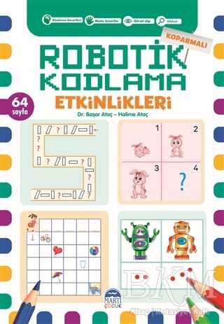 Koparmalı Robotik Kodlama Etkinlikleri - 6 - Martı Çocuk Yayınları