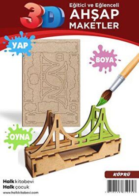 Köprü Ahşap Maket - 1