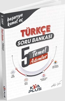KVA Yayınları 5. Sınıf Türkçe Temel Adımlar Soru Bankası - 1