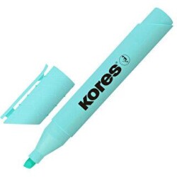 Kores Pastel Turkuaz Fosforlu Kalem 36033 - Kores