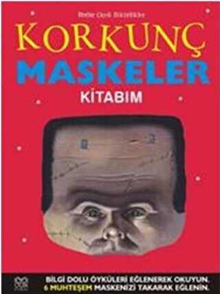 Korkunç Maskeler Kitabım - 1001 Çiçek Kitaplar