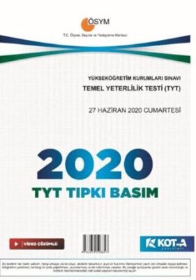 TYT 2020 Tıpkı Basım - 1