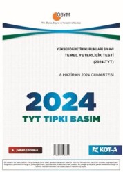 TYT 2024 Tıpkı Basım - Kota Yayınları