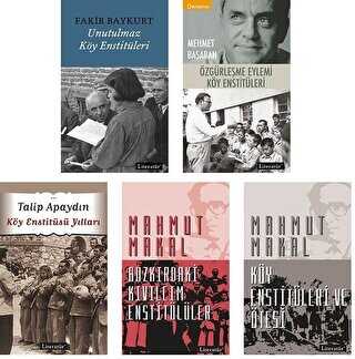 Köy Enstitüleri Seti 5 Kitap Takım - Literatür Yayıncılık