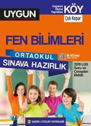 8. Sınıf Fen Bilimleri KÖY Çek Kopar - Sadık Uygun Yayınları