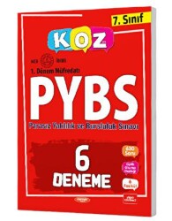 Kurmay Yayınları KOZ 7. Sınıf PYBS 6 Deneme - 2