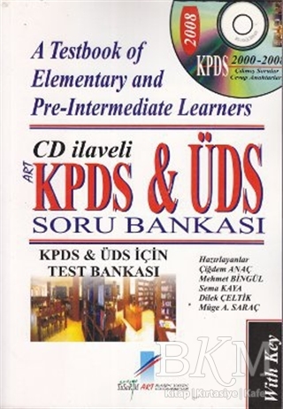 KPDS ve ÜDS Soru Bankası - A Testbook of Elementary and Pre - Intermediate Learners - Art Basın Yayın Hizmetleri
