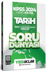 Yediiklim Yayınları KPSS Genel Kültür Tarih Soru Dünyası - Yediiklim Yayınları