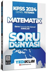 Yediiklim Yayınları KPSS Genel Yetenek Matematik Soru Dünyası - 2