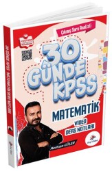 KPSS 30 Günde Matematik Video Ders Notları - Dizgi Kitap