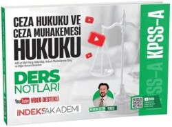 KPSS A Grubu Ceza Hukuku ve Ceza Muhakemesi Hukuku Video Ders Notları - İndeks Akademi Yayıncılık