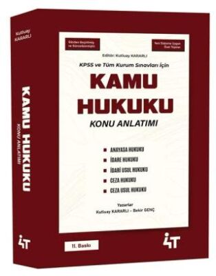 KPSS A Grubu Kamu Hukuku Konu Anlatımı - 1
