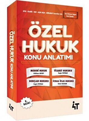 KPSS A Grubu Özel Hukuk Konu Anlatımı - 1